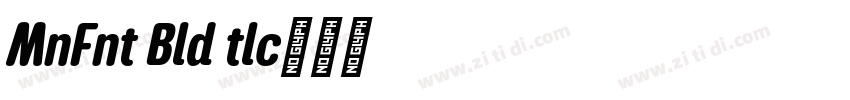 MonFnt23 Bold Italic字体转换